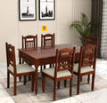 Dining table 6 chair set  ( mango wood )